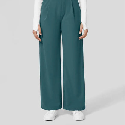 Halara Flex High Waisted Plicated Side Pocket Straight Leg Work Pants