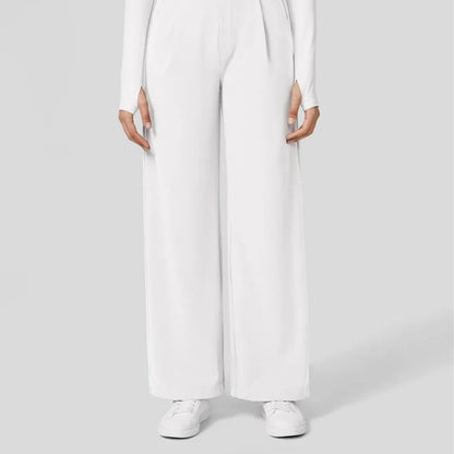 Halara Flex High Waisted Plicated Side Pocket Straight Leg Work Pants